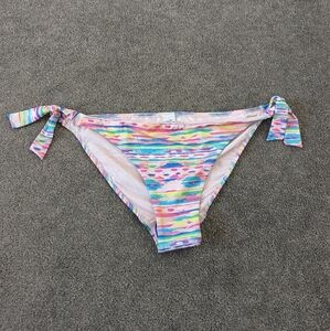 Oysho Classic Tie Bikini Bottom NEW NWT Women's Medium